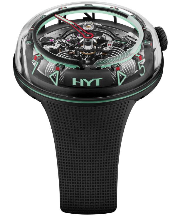 HYT H²0 »Mexico« Green H02346 fake watches